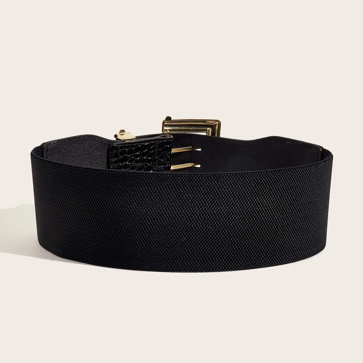 المرأة موضة بولي Leather الجلود مطاطا فستان Cummerbunds الكورسيهات حزام أحزمة الديكور حزام عريض TB404