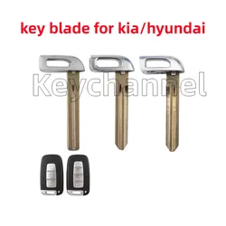 1pcs Car Key Blank Smart Key Blade TOY48 HY14R HY16 Mechanical Key Emergency Insert Key Blade for KIA K2 K5 Santa Hyundai IX35