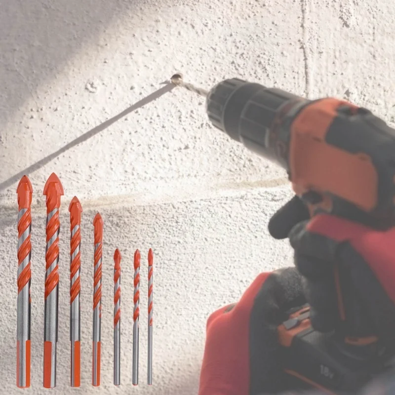 

Набор из 7 центровочных сверл для керамической плитки, инструмент для сверления отверстий в стенах (3 мм, 4 мм, 5 мм, 6 мм, 8 мм, 10 мм, 12 мм)