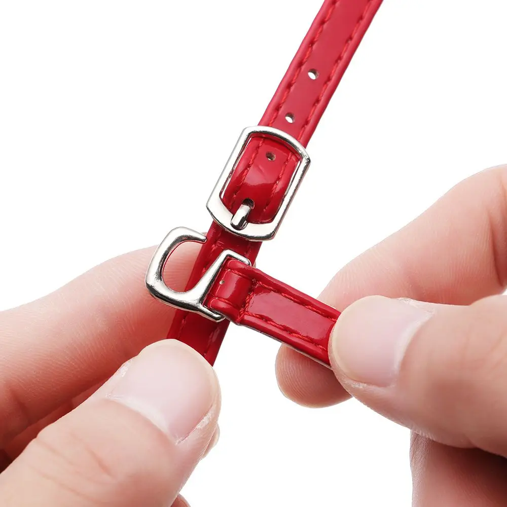 Metal Buckles High Heels Holding Foot Care Accessories Ankle Shoe Belt Bundle Shoelace PU Leather Shoelace Anti-skid Straps