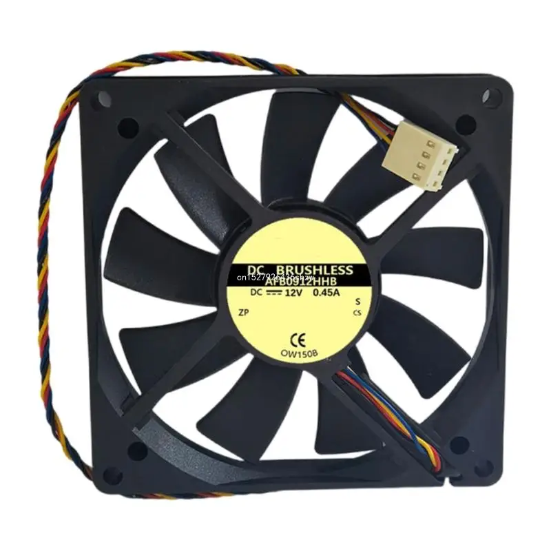 Low Noise 36DBA 90x90x15mm 12V PC Fan with PWM Motherboards Compatibility Dropship