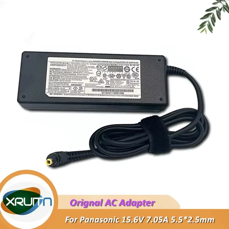 

Original CF-AA5713A M1 M2 M3 AC Adaptor 15.6V 7.05A 110W Charger For PANASONIC TOUGHBOOK CF-52 CF-53 CF-29 CF-53 CF-31 Adapter