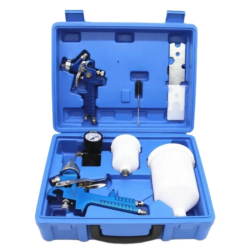 

Spray Gun Gravity Supply Air Spray Gun Set Paint Sprayer Spray Painting Tool Kit Copper Nozzle