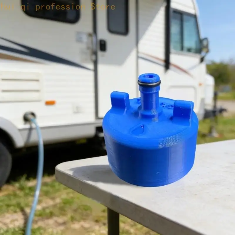 Tragbarer Wassereinlass-Adapter für Wohnmobile, auslaufsicher mit sicherer Dichtungstechnologie, perfekt für Roadtrips und – Detail 9