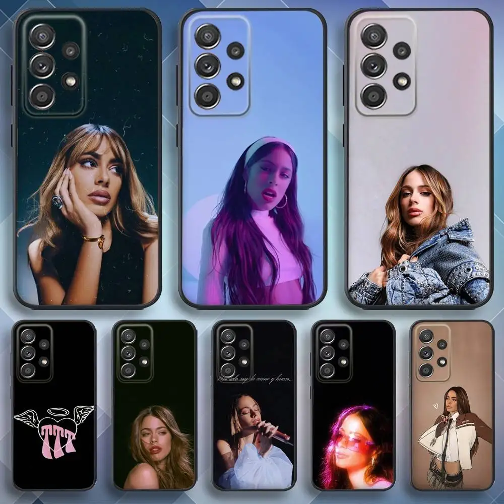 

T-Tini S-Stoessel Singer Phone Case For Samsung S25,S24,S21,S22,S23,S30,Ultra,S20,Plus,Fe,Lite,Note,10,9,5G Black Cover