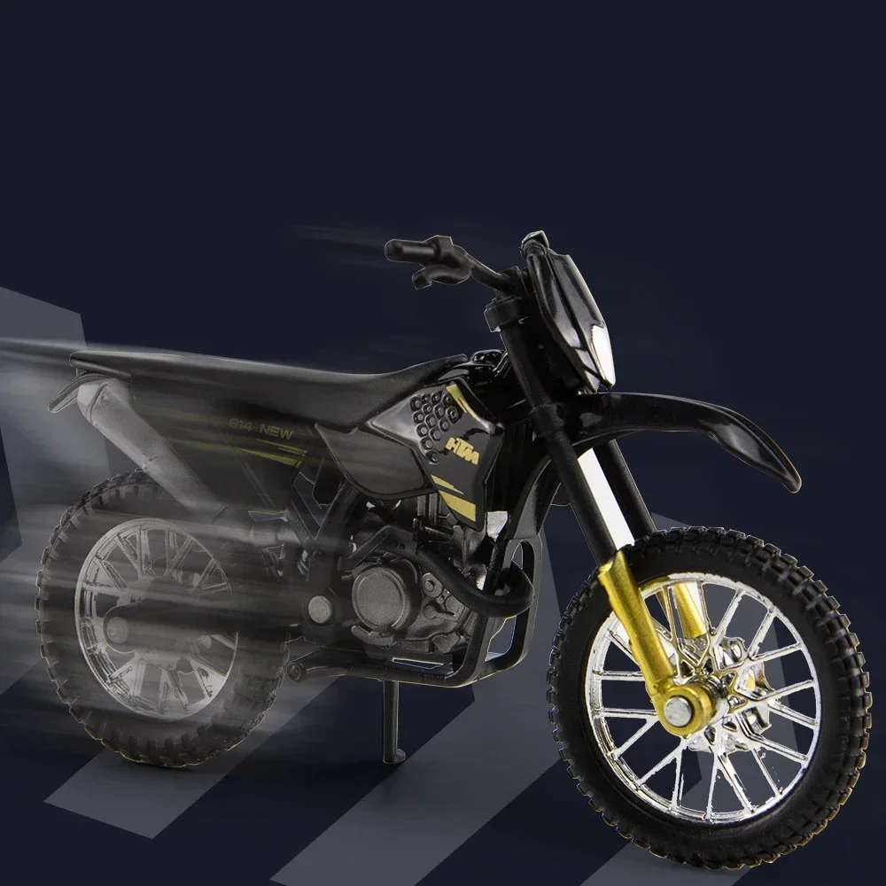 450 SX-F aluminiowy model motocykla 1:18 Diecasts przenośne wyścigi Finger Motobike kolekcja symulacyjna zabawki dla dzieci