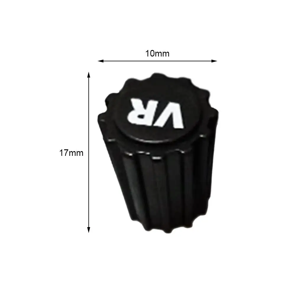 8 Pcs Tyre Tire Valve Stem Dust Caps Dustproof Wheel Air Valve Cover With VR VL HR HL Printing ABS Plastic Black For Germany