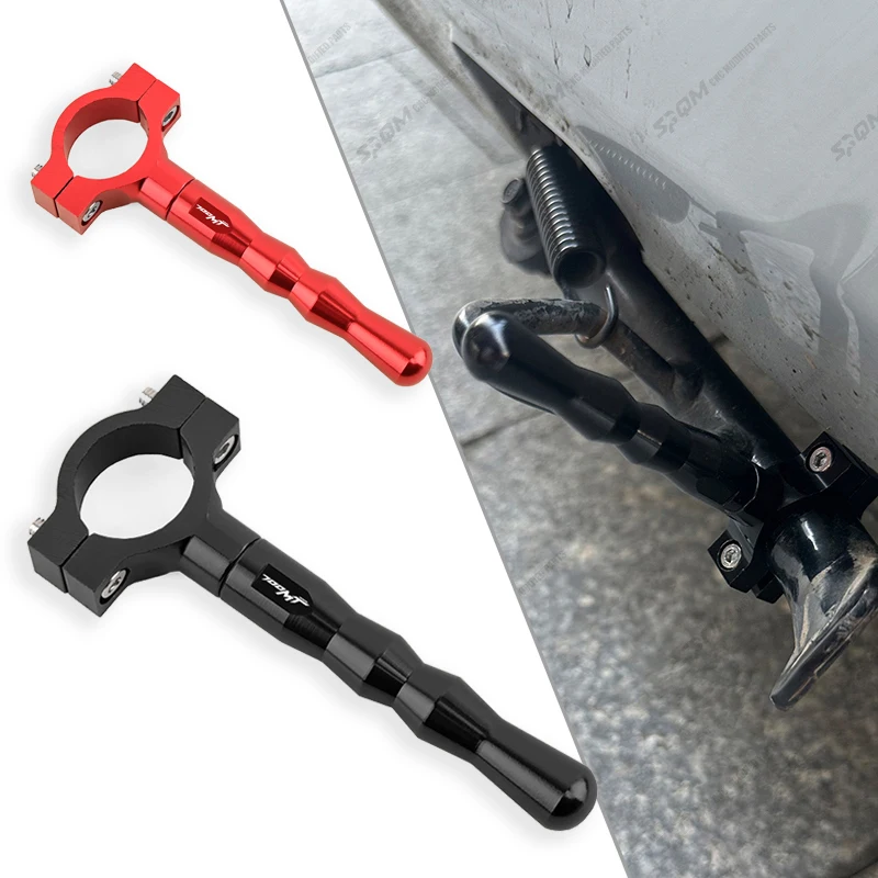 For CFMOTO 700MT 700 MT CF MOTO MT700 High Quality Motorcycle CNC Kickstand Side Stand Support Assist Anti-kicking Extension