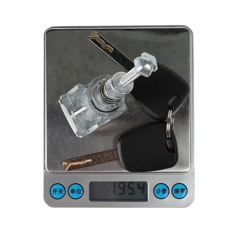 Front Left Ignition Switch Lock Barrel Cylinder With Key For Peugeot 407 Citroen C4 2004-2011 Picasso 2006-2008 9170.Y0 9170.Y1