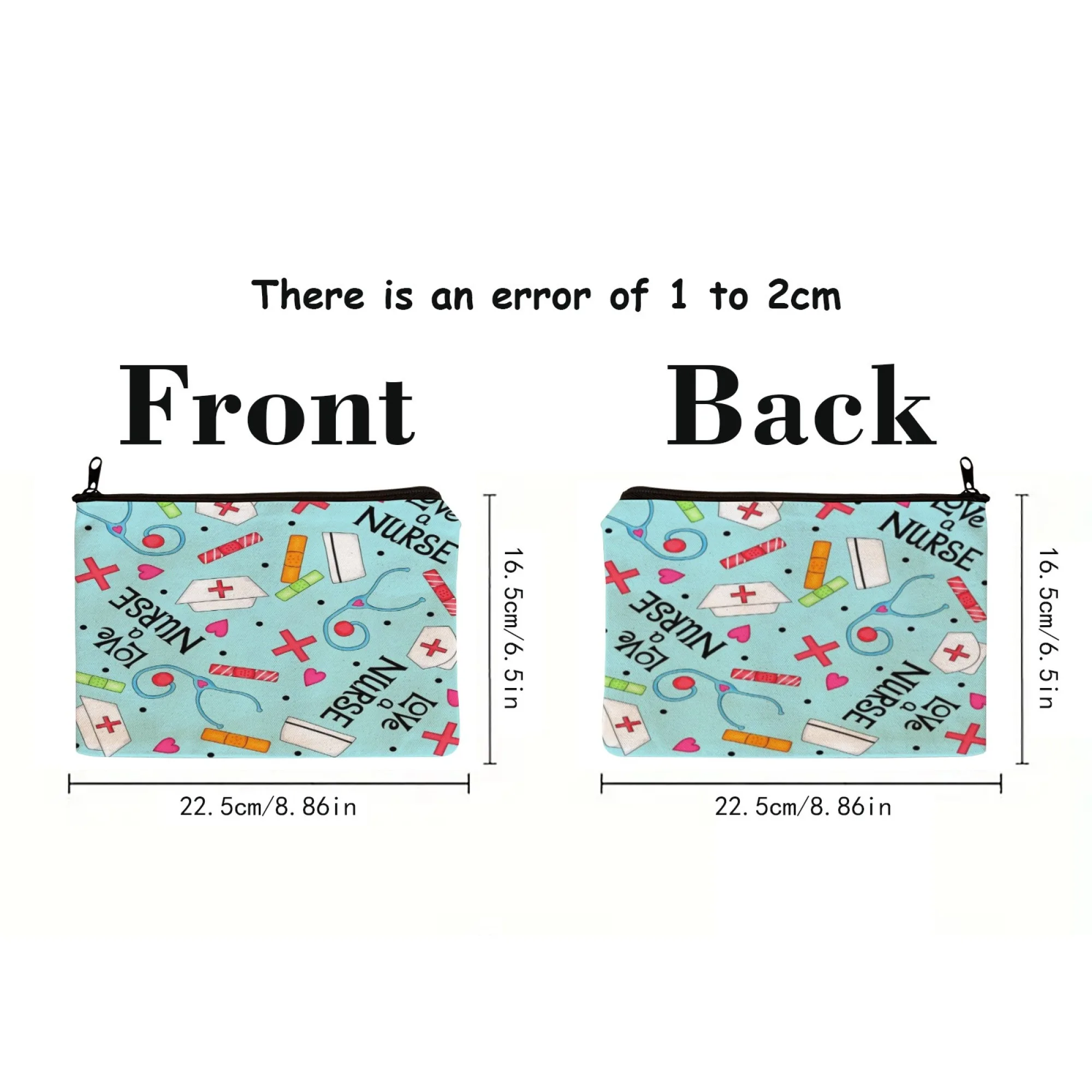 ممرضة حقيبة ماكياج هدية غرفة الطوارئ ممرضة سستة حقيبة ICU NurseGift ممرضة التقدير حقيبة مستحضرات التجميل ممرضة هدية التخرج #2