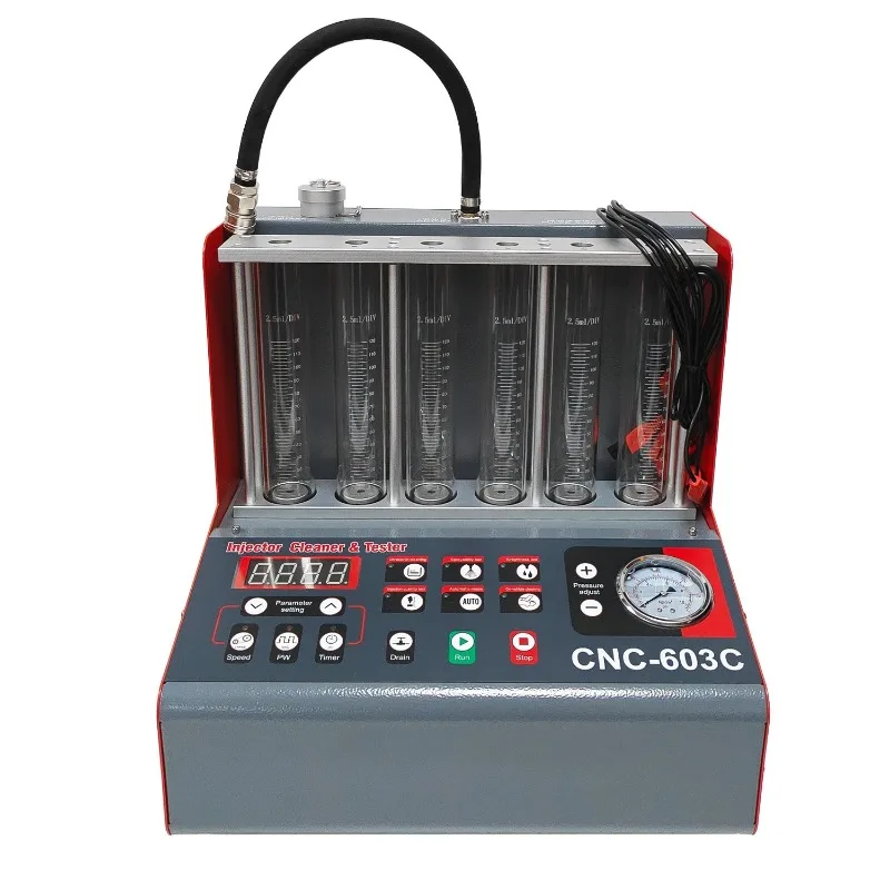 

Automotive ultrasonic fuel injector cleaning machine