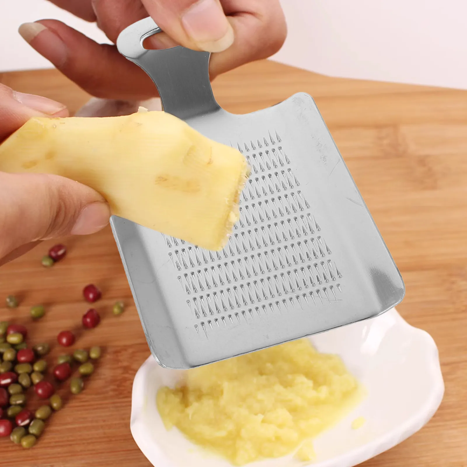 

2 шт. ручных измельчителей для детского питания из нержавеющей стали, лопатка-ложка для чеснока и овощей, кухонный инструмент