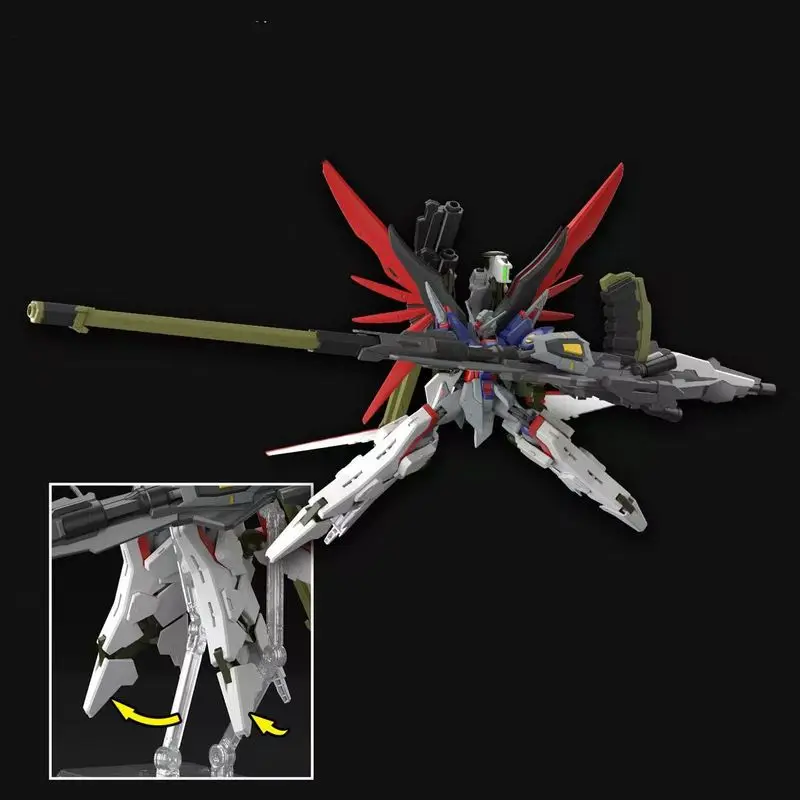 Hg 1/144 제우스의 팬텀 258 Mech 조립 모델 키트 액션 피규어 데스크탑 장식 소년의 퍼즐 장난감 선물