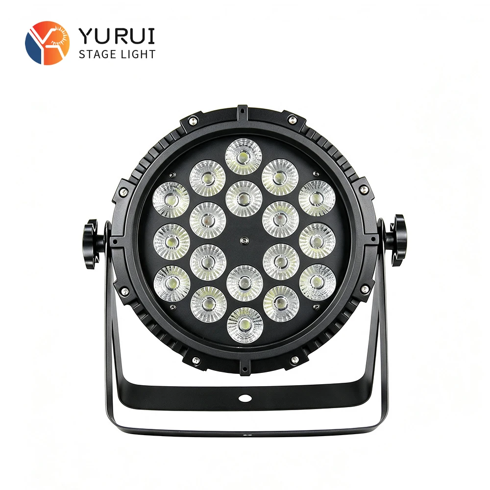 180W Stage Par Light with 18*10W (4-IN-1 RGBW) LEDs Outdoor