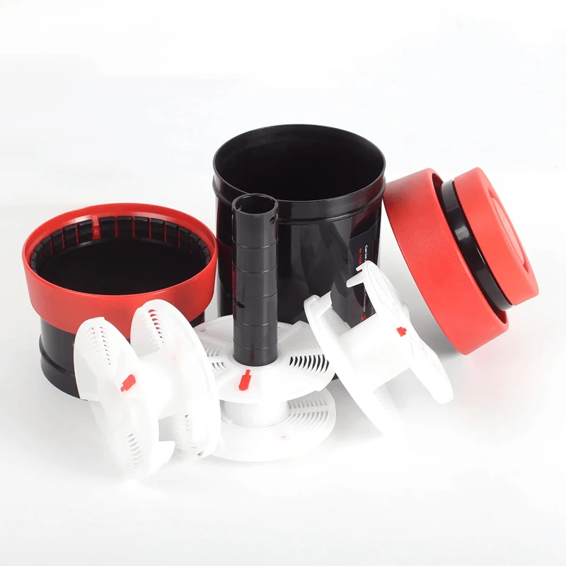 eTone Professional 120 135 35mm 4x5 Film Developing Tank 3 Spiral Reels for B&W Film Negative Darkroom Processing Equipment
