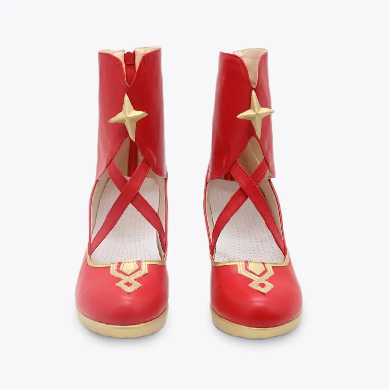 Umamusume Pretty Derby Still in Love Cosplay Schoenen Aangepaste Rode Hakken Anime Halloween Party Carnaval Rollenspel Schoenen Vrouwen