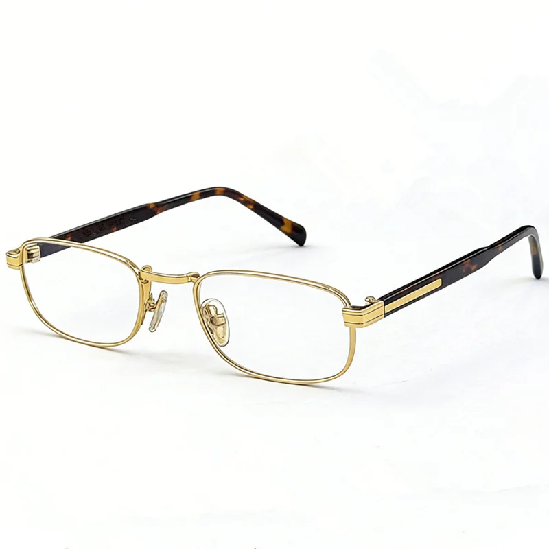 

Newest Classic Unisex Small Fullrim Glasses Frame Lightweight Titanium Young Men Women 5S4 54-23-145 for Prescription Eyewear