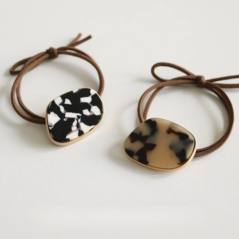 

Simple Elastic Hair Band Women Temperament Scrunchies Hair Ties Ponytail Holder Gum Headwear Girls Hair Accessories