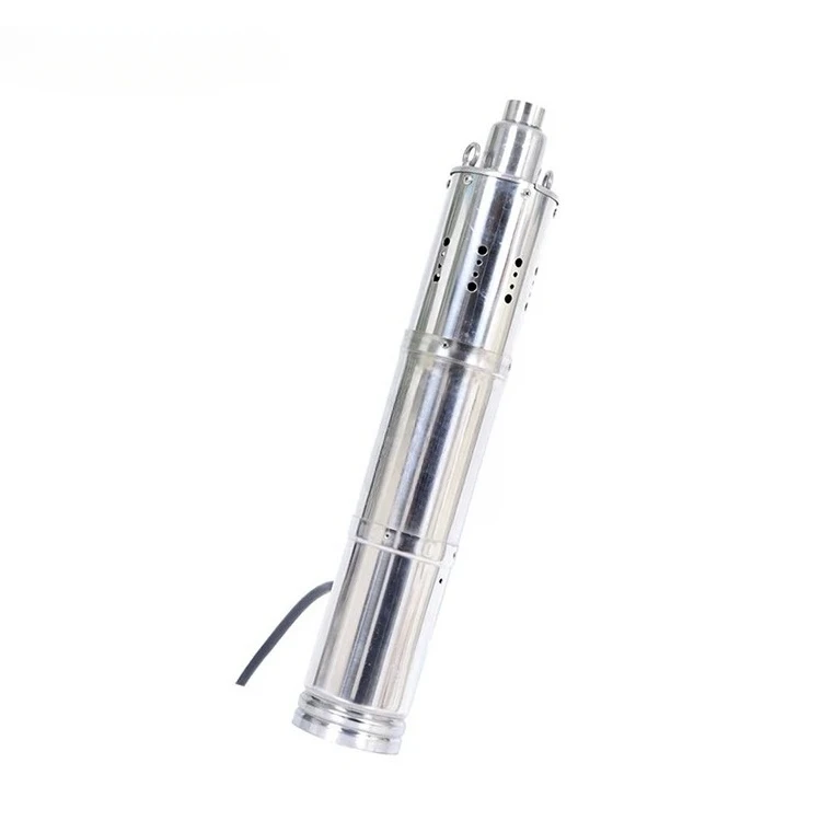 12V/18v solar photovoltaic permanent magnet brushless DC submersible pump,