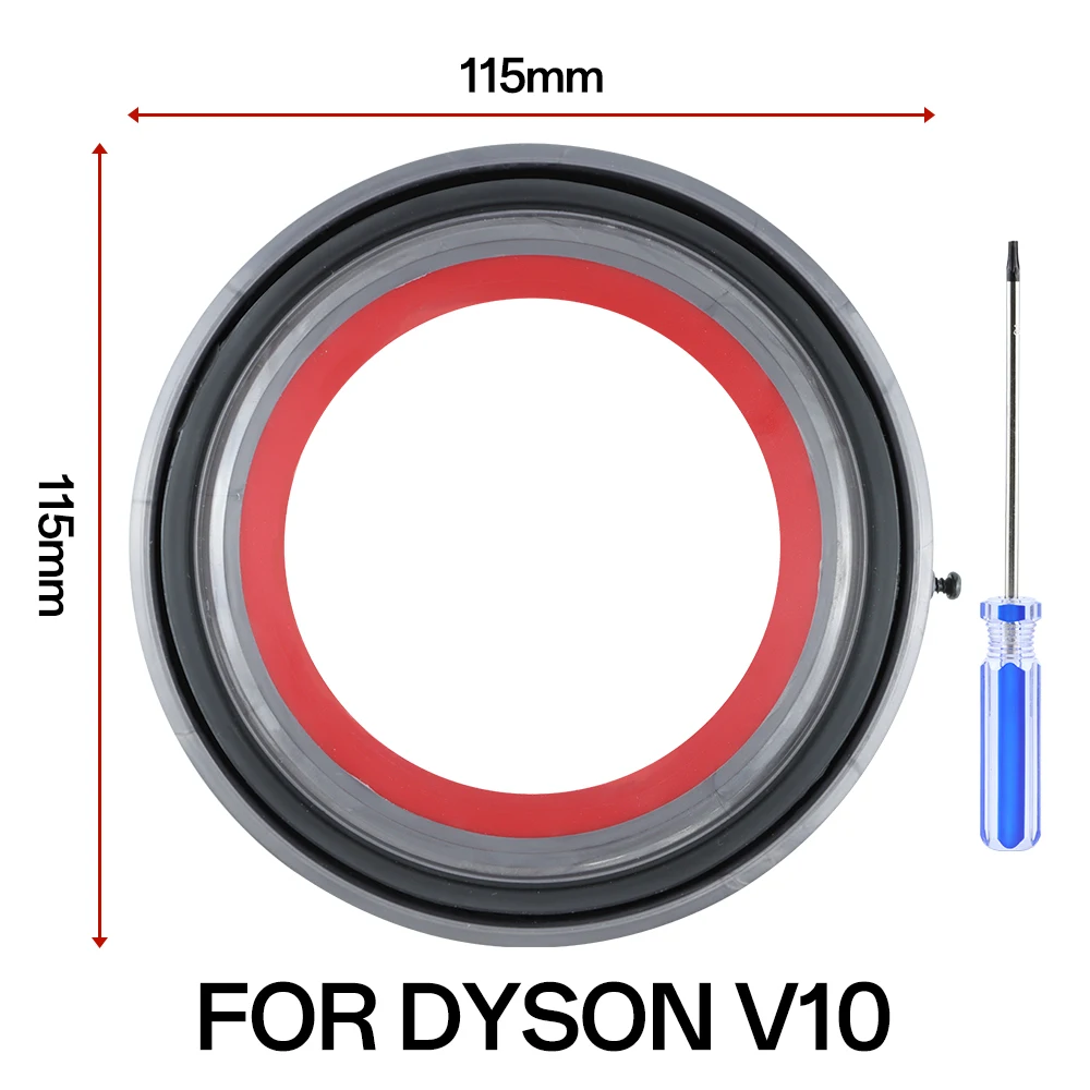 Top Fixed Sealing Ring for Dyson V10 V11 V12 V15 SV14 SV15 SV22 Vacuum Cleaner Dust Bucket Replacement Parts