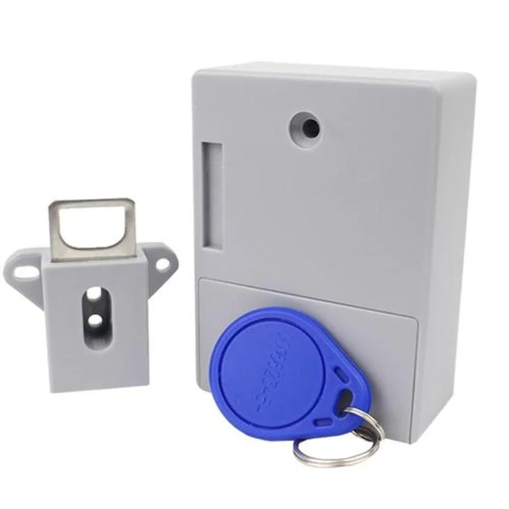 Smart Cabinet Lock IC Electronic Lock RFID Furniture Keyless Locker for Drawer Cabinet Safety Protection Device