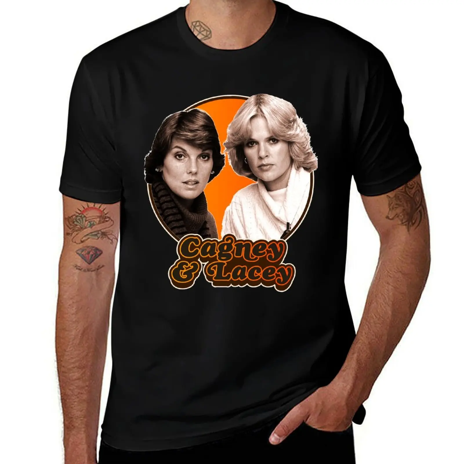

Gift For Men Cagney And Lacey Retro 80S Tribute Awesome For Movie Fan T-Shirt anime tshirt t shirts men