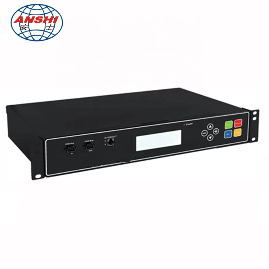 ANSHI Intelligentes 24-Port-CAT6A-UTP-Patchpanel, geladen, ungeschirmt, mit 4G 3G TCP-Netzwerkunterstützung