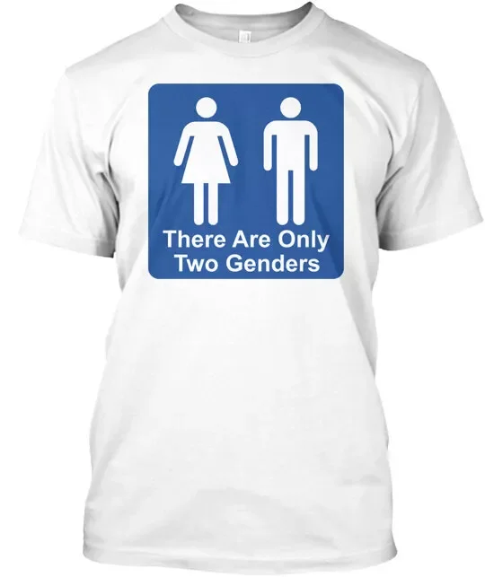 

There Are Only Two Genders Tee T-shirt Made in the USA Size S to 5XL