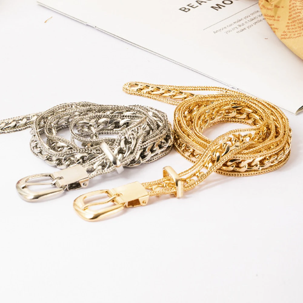 

Metal Waistband Women's Waist Chain Skirt Jeans Decorative Alloy Waist Belt Waist Belt Adjustable Hip Hop Waistbelts Belts