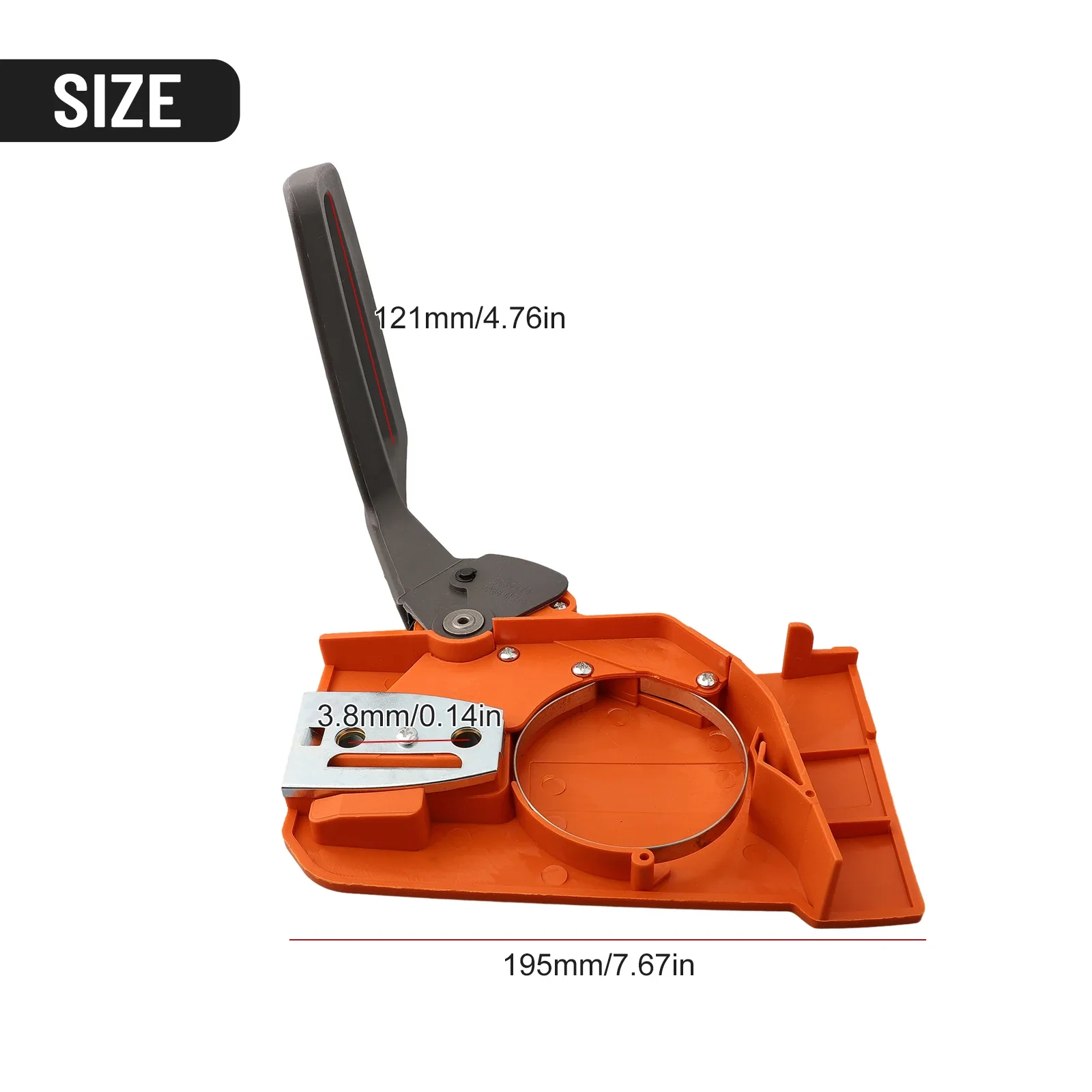 Chainsaw Repair Component Chain Brake Assembly featuring a reliable Side Cover Clutch Sprocket compatible with models listed