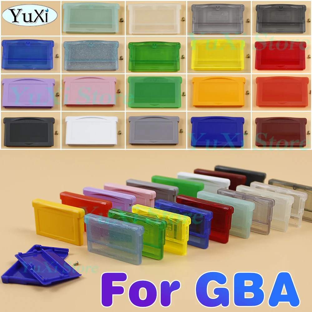 

1Pc Game Cartridge Housing Shell For Gameboy Advance GBA Game Card Cassette Storage Box DIY Cover Case
