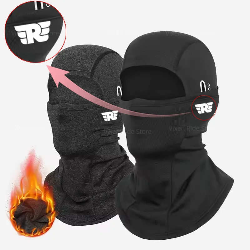 

For Royal Enfield Bullet/Meteor/Classic 350 500 Balaclava Cycling Cap Winter Warm Running Scarf Motorcycle Full Face Cover