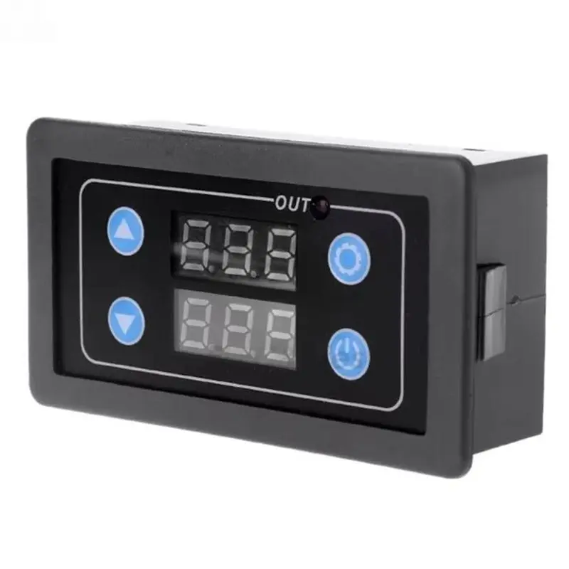 A96I-DC 24V Digital Display Timer Relay Module - Programmable Delay, Cycle Control, Time Switch For Automation