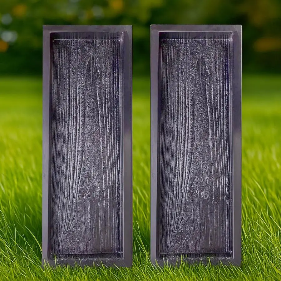 DIY Precast Concrete Molds 2 pcs Wooden Pavers Cement Paver Mold Pathmaker ii Mold Hormigon Molde Paving Stone Molds for Concret
