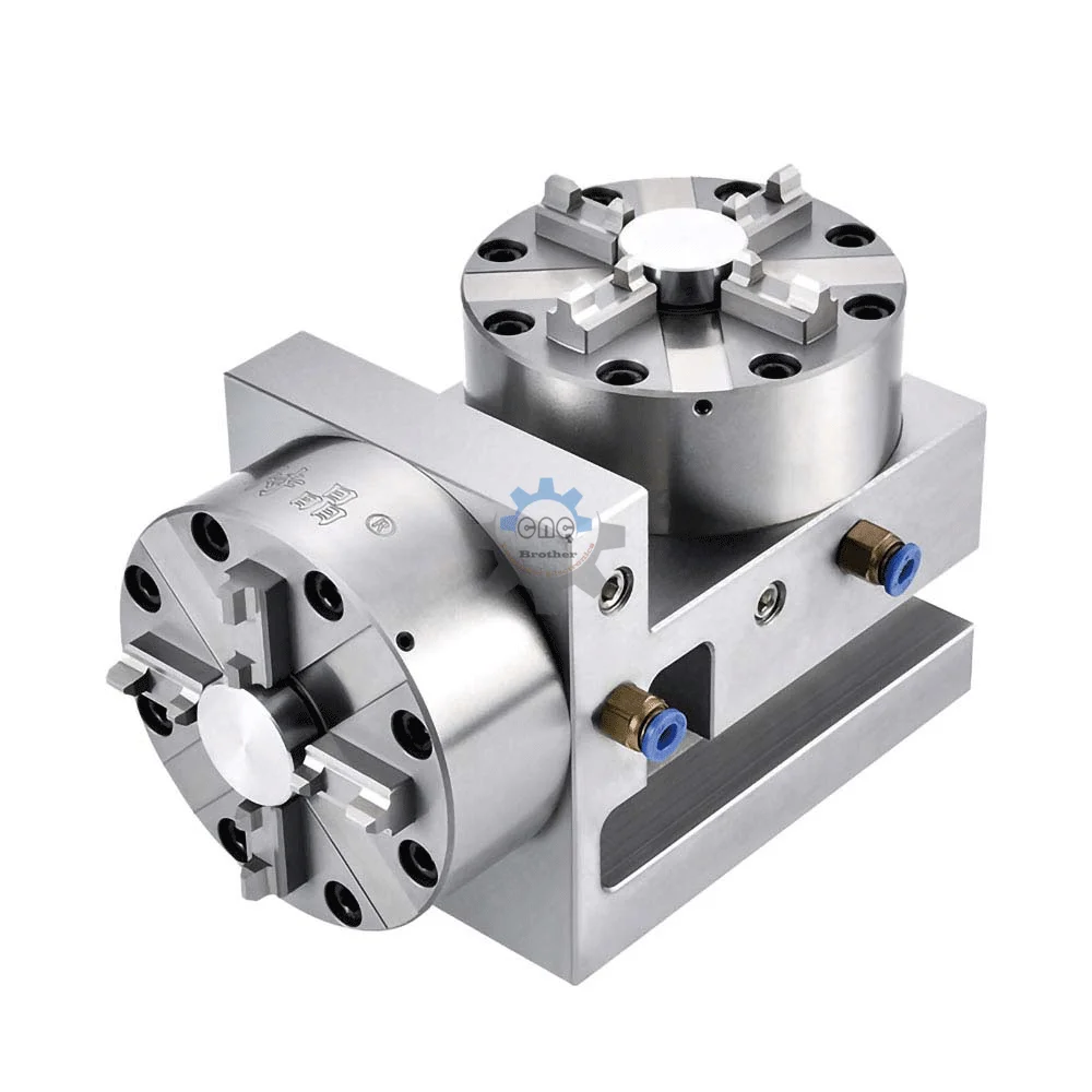 

100mm Pneumatic manual Chuck for EDM Spark Machine Electrode Clamping Precision CNC Engraving Chuck apply to ER Interface