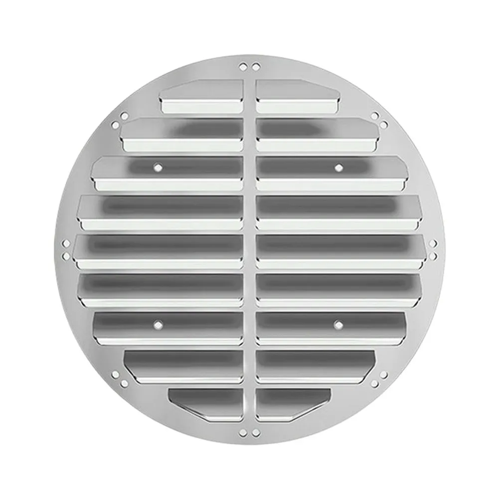 Stainless Steel Air Conditioner Outdoor Unit Air Guide Plate Louvered Fan Cover No Drilling Required For Home Cooling System