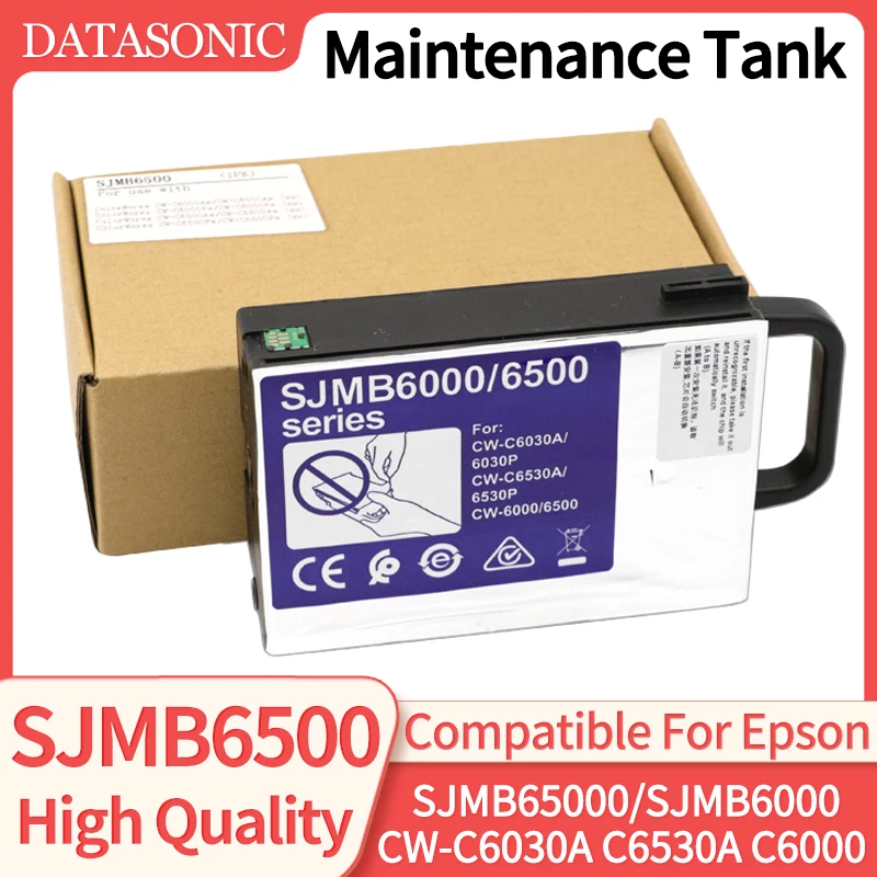 

1 ~ 6 SJMB6000 SJMB6500 C33S021501 Контейнер для отработанных чернил для принтера Epson ColorWorks CW-C6000 CW-C6030 CW-C6500 CW-C6530
