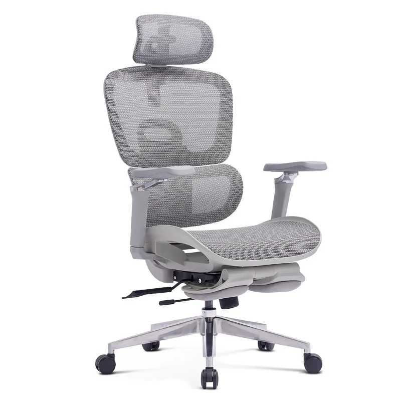 เก้าอี้ตามหลักสรีรศาสตร์ข้ามพรมแดนป้องกันเอวระบายอากาศได้สบายเก้าอี้เจ้านายเก้าอี้เล่นเกมการศึกษาที่บ้าน