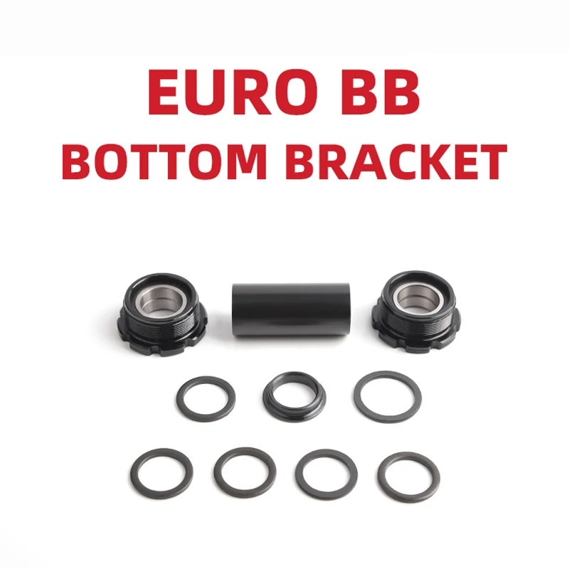 POLSO BMX Bottom Bracket Euro BB 19mm 73mm Aluminum Alloy Bike Parts