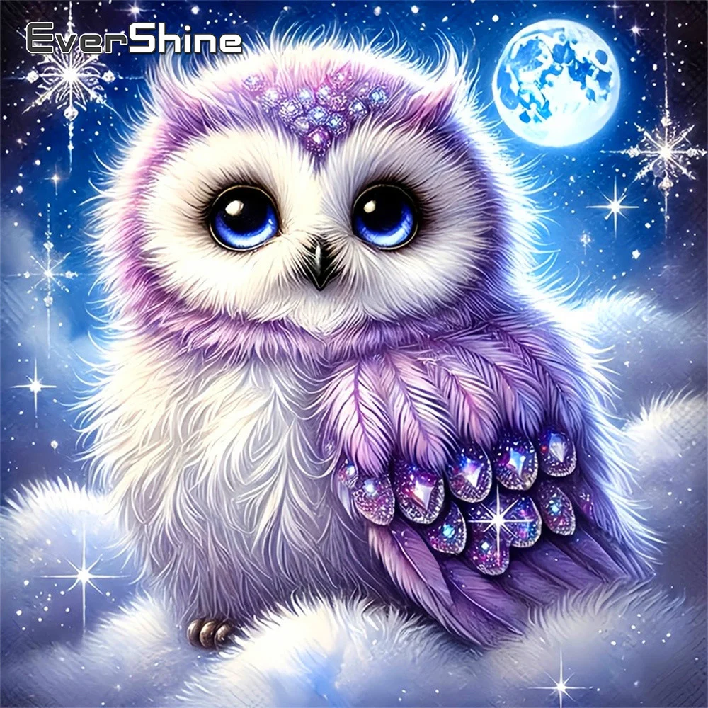 Evershine 5D Diamond Mosaic Animal Picture Of Rhinestones Em