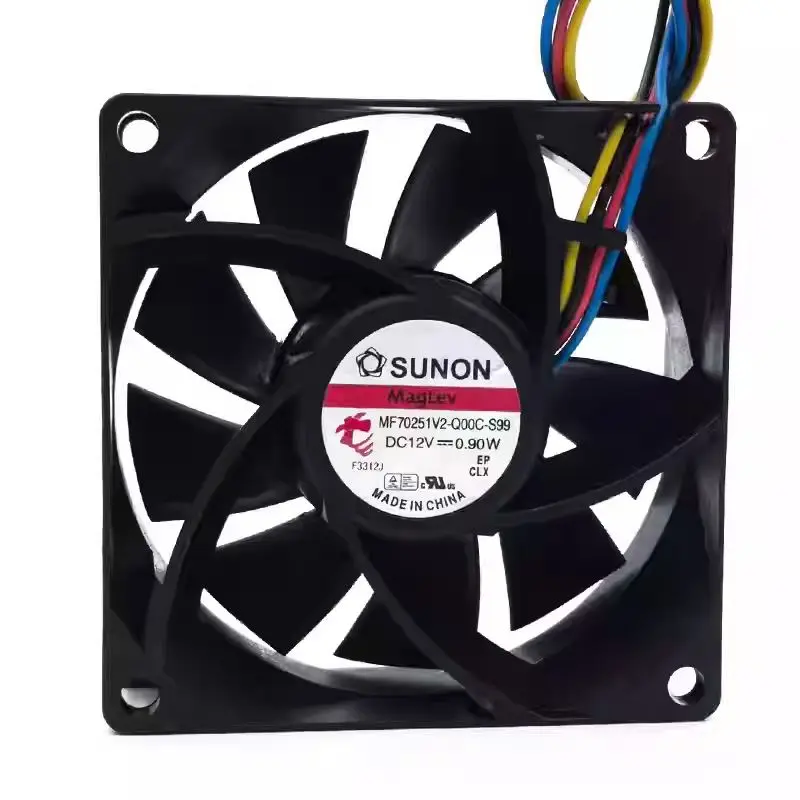

Вентилятор охлаждения Sunon MF70251V2-Q00C-S99 7025 7CM 70*70*25 мм DC 12V 4-pin 0.90A PWM