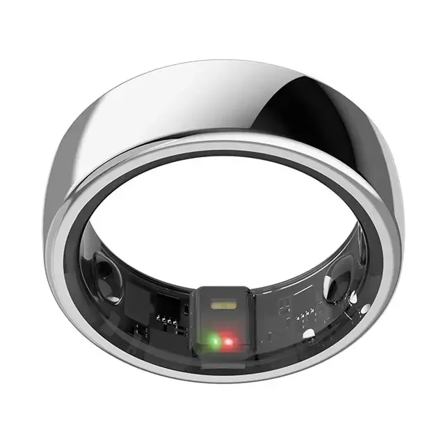 Couple Muslim Praise Counter Titanium Fitness Tracker Bluetooth NFC RFID OEM Medical Grade Smart Ring with APP for Phone