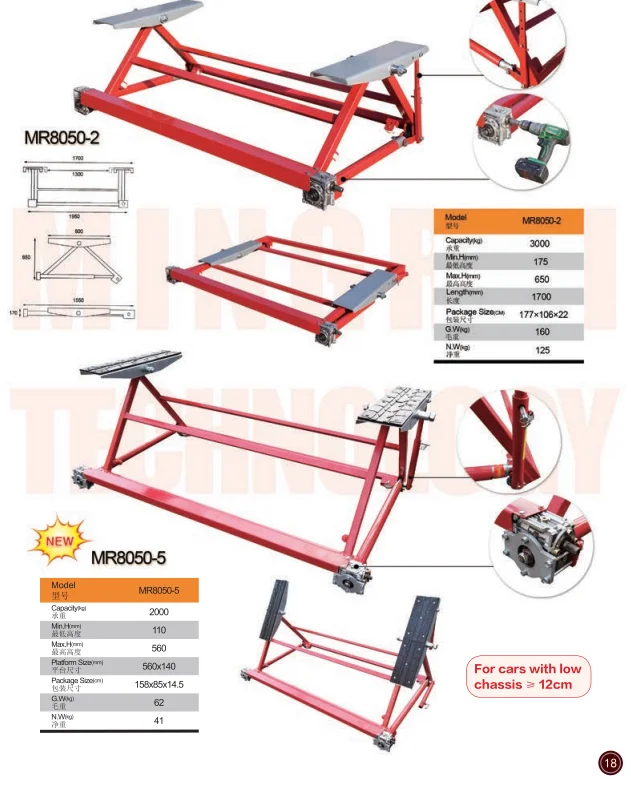 Hydrauliczna ruchoma skrzynia biegów samochodowa podnośnik mechaniczny nieruchomości naprawa samochodów ratowania bezpośrednie zaopatrzenie od