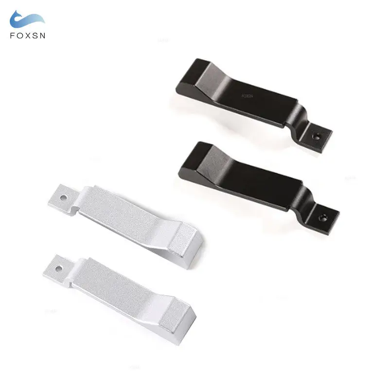 Aluminum Alloy Car Accessories Door Panel Lock Handle Cover Trim For Land Rover Defender 90 110 130 2004-2018 2-doors model