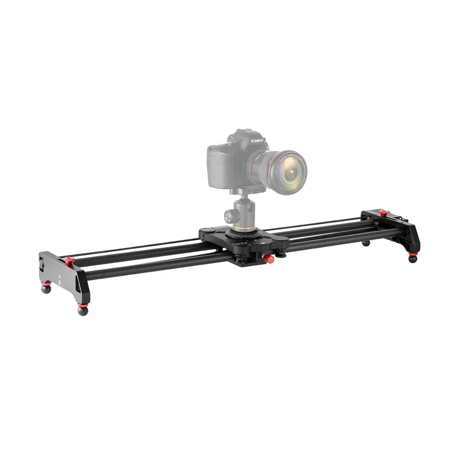 GVM GR 80QD المهنية ألياف الكربون دوللي السكك الحديدية بمحركات كاميرا المنزلق انخفاض زمني مسار الفيديو اطلاق النار درجة رؤية بانورامية