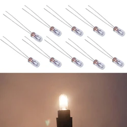 10Pcs Car Dashboard Lights Cars Instrument Lamp T3 Led Dash Light Bulbs 12 Volt LED Car Light Lamps Dash Bulb