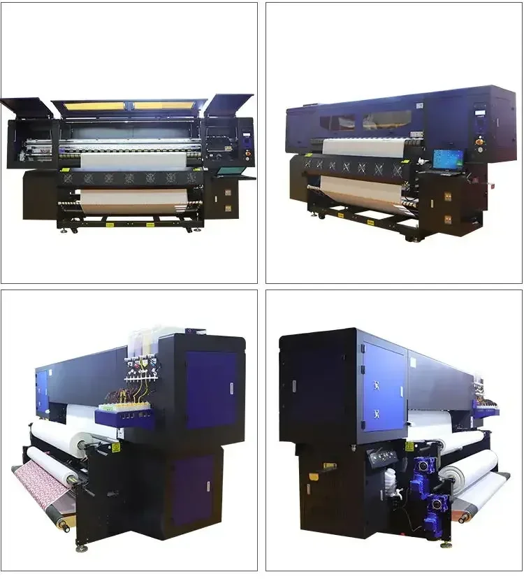 Gran oferta de impresoras digitales para telas I3200/4720 cabezal de impresión rollo a rollo impresora Digital de sublimación de tela 8 cabezales