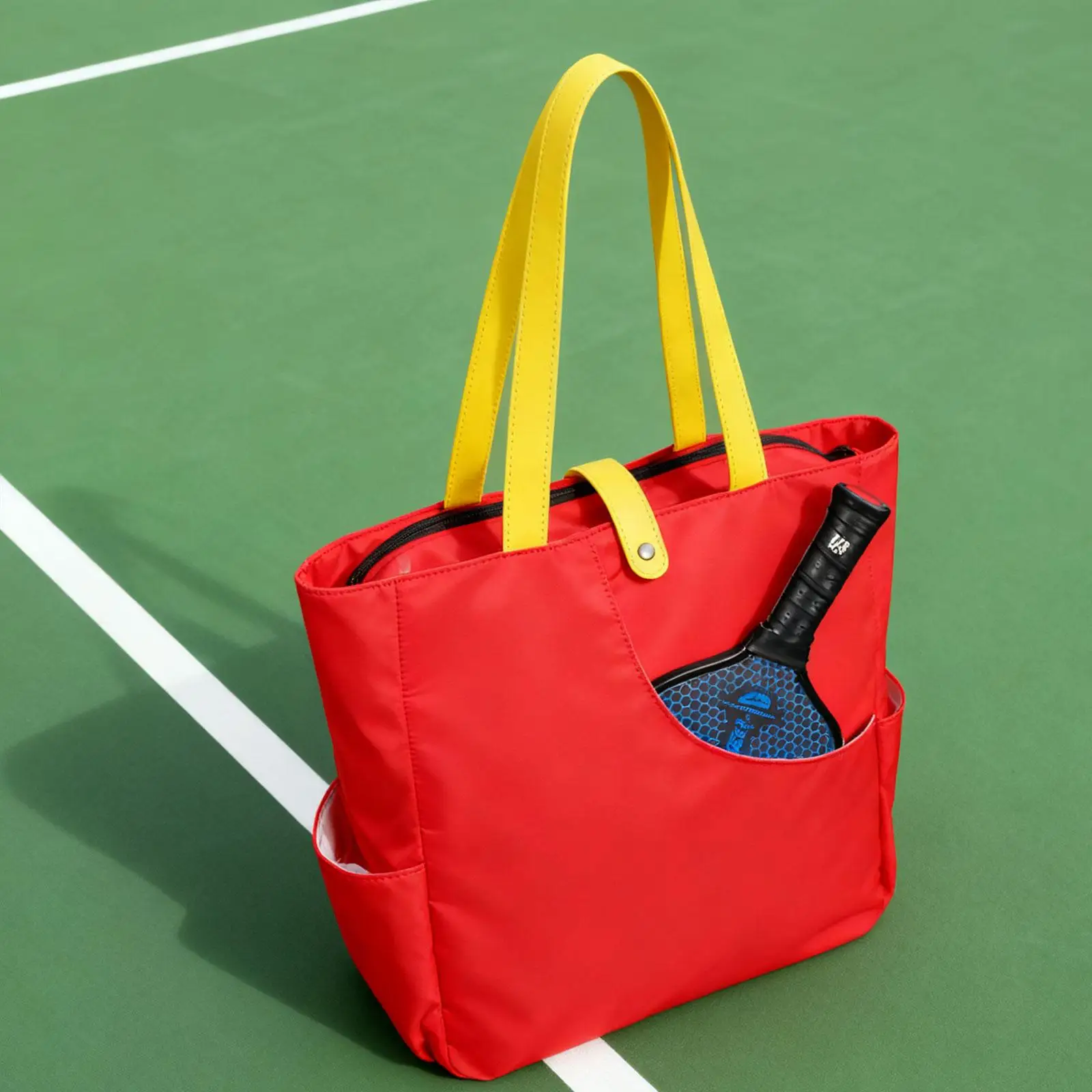Pickleball Bag Backpack Multifunctional Sac Pickleball Ball Bag Portable Sport Carrier for Fitness Training