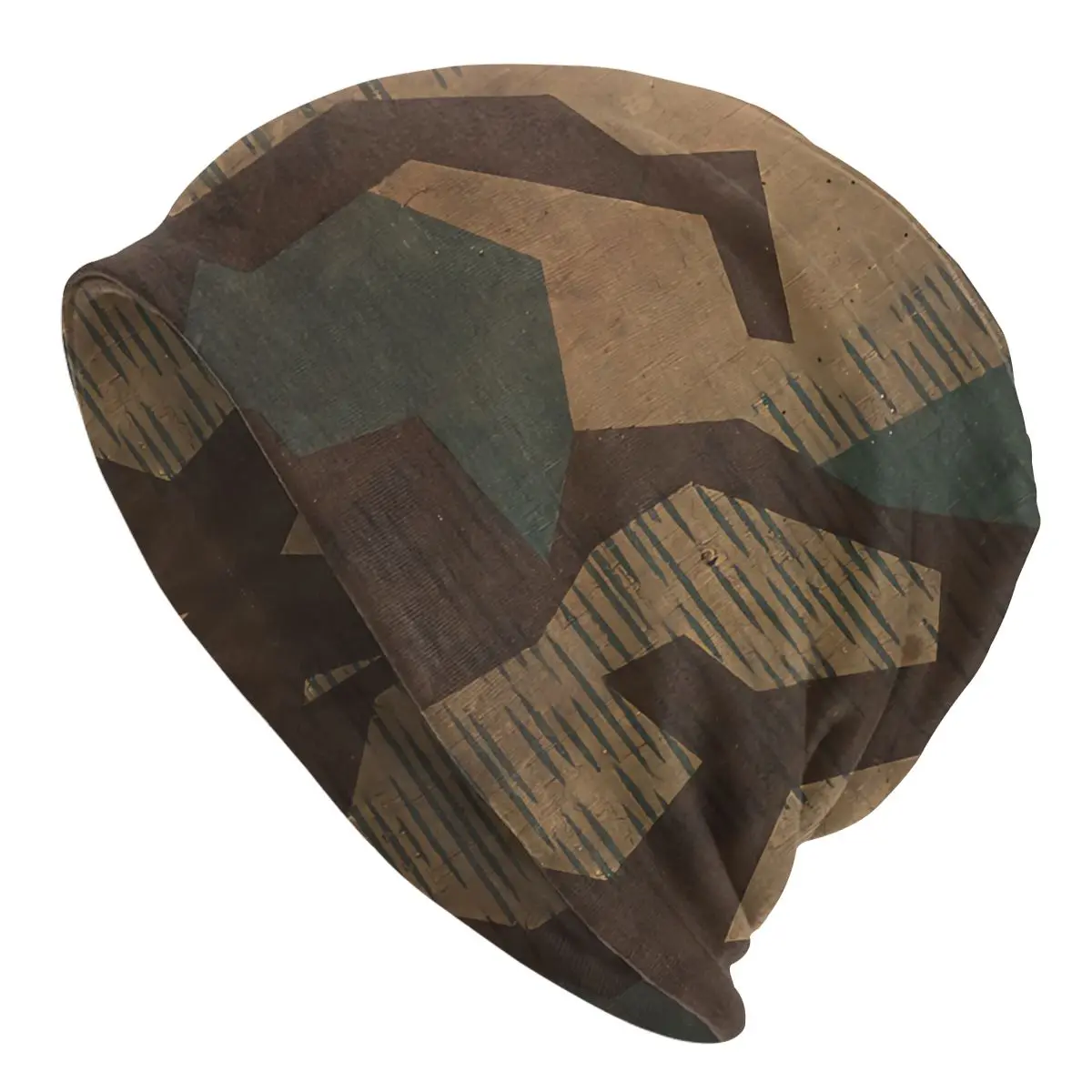 Splintertarn German Ww2 Camouflage Unisex Bonnet Thin Outdoor Skullies berretti per uomo donna