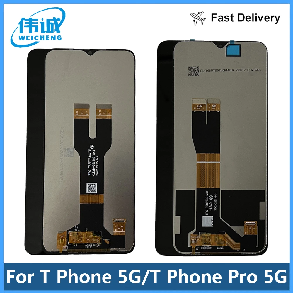 

Original Tested For T-Mobile Revvl Tphone Pro 5G LCD Display Screen Touch Digitizer Assembly LCD For REVVL Tphone LCD Sensor